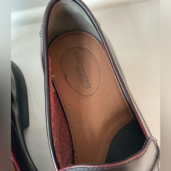 Bostonian Duralite Brown Penny Loafer Slip Ons Size 9.5 - Picture 2 of 7